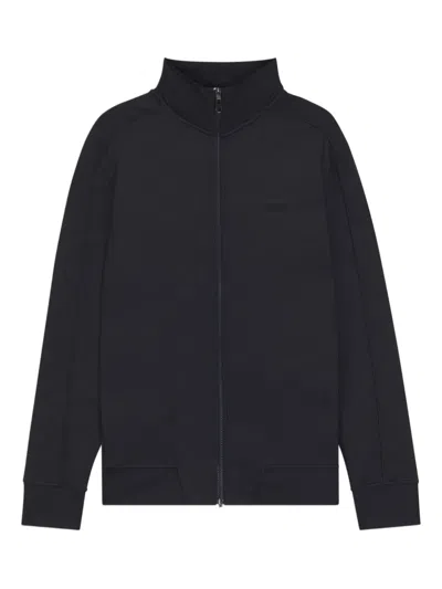 Hugo Boss Cardigan Mit Reissverschluss In Blue
