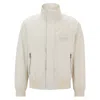 Hugo Boss Long Sleeve Zip-up Jacket In White