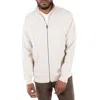 Hugo Boss Long Sleeve Zip-up Sweater In White