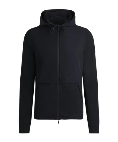 Hugo Boss Long-sleeved Casual Jacket In Black