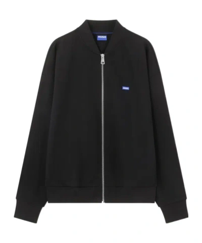 Hugo Boss Long-sleeved Casual Jacket In Black