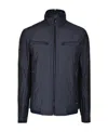 Hugo Boss Long-sleeved Casual Jacket In Black