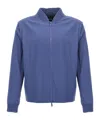 Hugo Boss Light Blue Hanry Pad Jacket In Blue