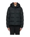 Hugo Boss Regular-fit Puffer Jacket In Water-repellent Fabric In Black