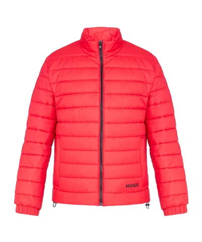 Hugo Boss Long-sleeved Cotton Clothes In Orange