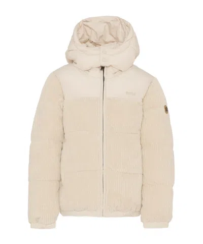 Hugo Boss Kids' Long-sleeved Cotton Jacket In Neutral