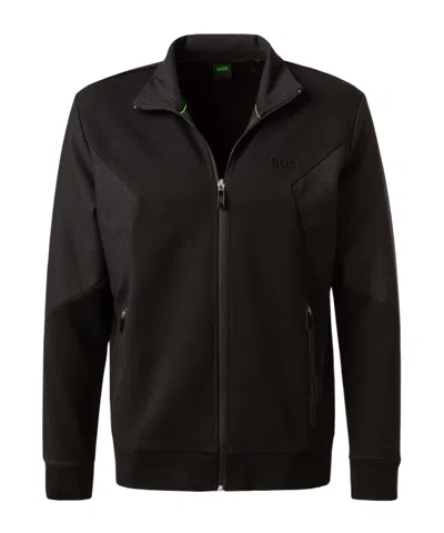 Hugo Boss Long-sleeved Jacket In Black