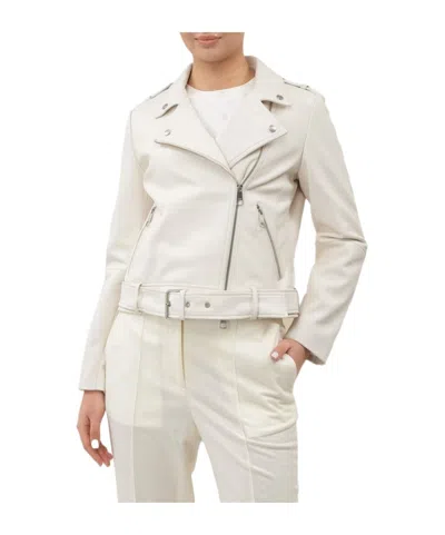 Hugo Boss Long-sleeved Jacket In White