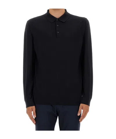 HUGO BOSS LONG-SLEEVED POLO SHIRT