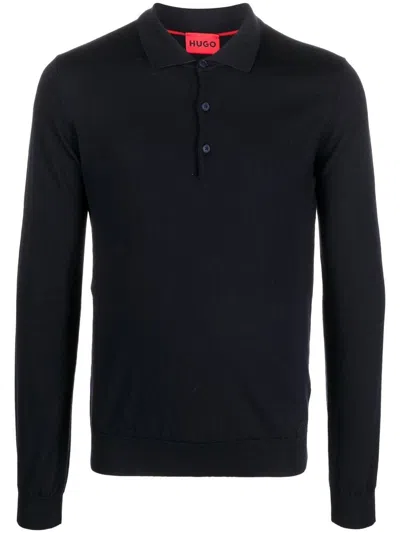 HUGO BOSS LONG-SLEEVED POLO SHIRT