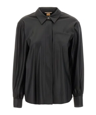 HUGO BOSS BOSS HUGO BOSS LONG SLEEVED CONCEALED BUTTON SHIRT