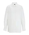 Hugo Boss Long-sleeved Shirt In White