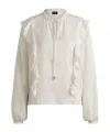 Hugo Boss Long-sleeved Shirt In White