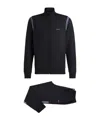 Hugo Boss Long-sleeved Sports Suit In Black