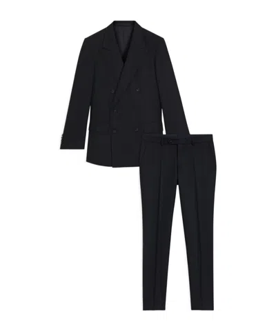 Hugo Boss Long-sleeved Suit In Animal Print