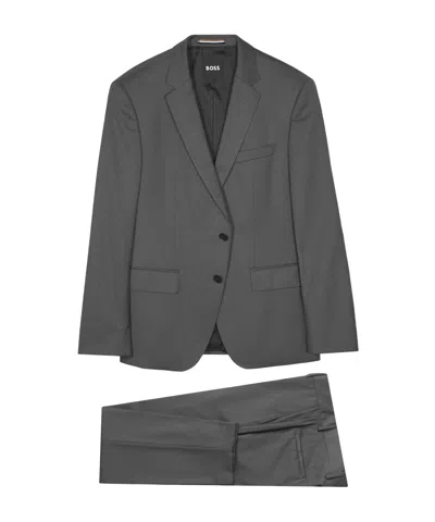 Hugo Boss Long-sleeved Suit In Black