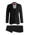 Hugo Boss Long-sleeved Suit In Black