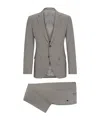 Hugo Boss Long-sleeved Suit In Gray