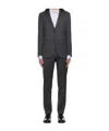 Hugo Boss Long-sleeved Suit In Gray