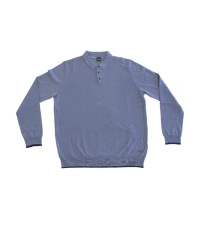 Hugo Boss Long-sleeved Sweater In Purple