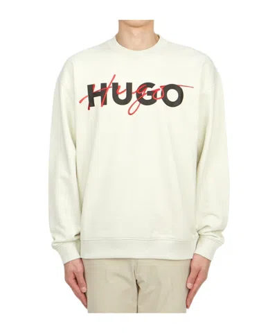 Hugo Boss Long-sleeved Sweater In White