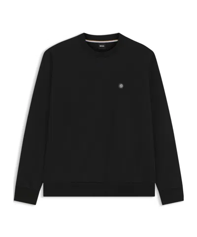 Hugo Boss Boss C Sharpe 01 Sweatshirt In Black