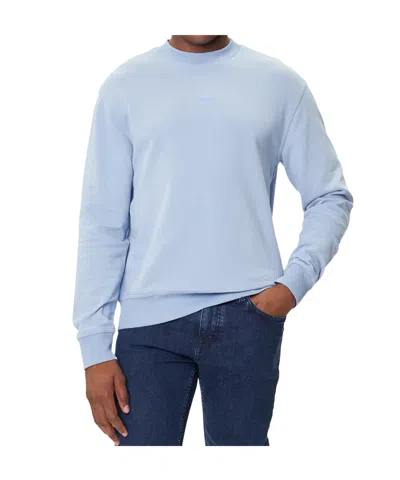 Hugo Boss Long-sleeved Sweatshirt In Blue