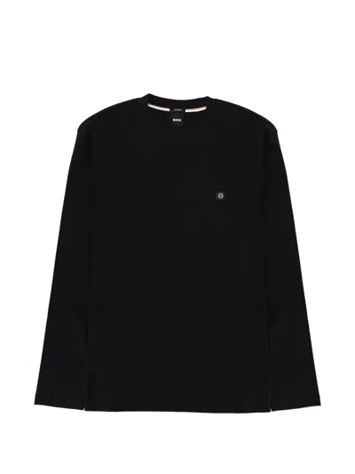 Hugo Boss Boss Classic Cotton T-shirt For Men In Black