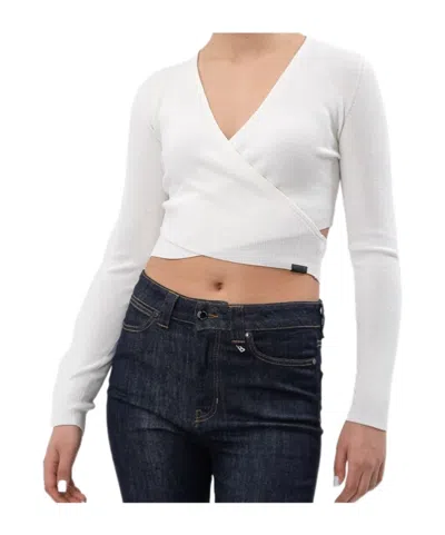 Hugo Boss Long-sleeved T-shirt In White
