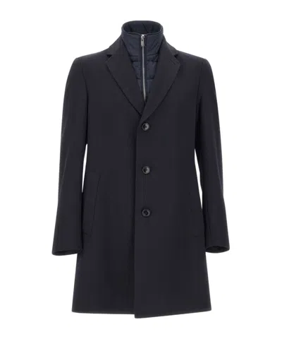 Hugo Boss Long-sleeved Windbreaker In Black