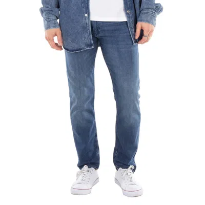 Hugo Boss Long Slim-fit Denim Jeans In Blue