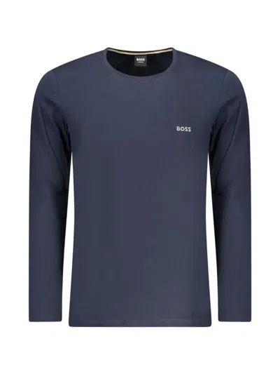 Hugo Boss Long-sleeve T-shirt In Blue