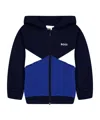 Hugo Boss Longsleeve Zipup Jacket In Multi