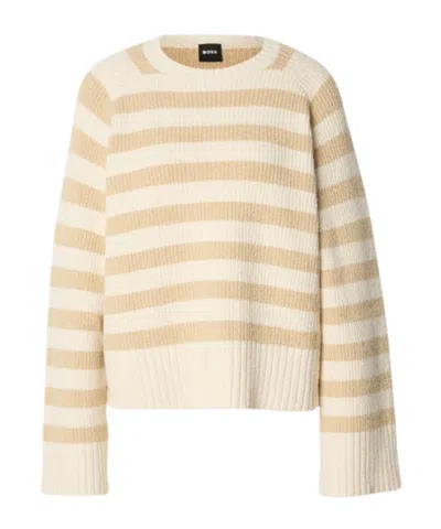 Hugo Boss Long-sleeved Knitwear In Multi