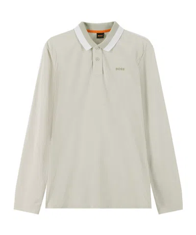 HUGO BOSS BOSS HUGO BOSS LONG-SLEEVED POLO SHIRT