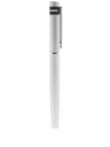 Hugo Boss Loop Diamond Rollerball Pen In Silver
