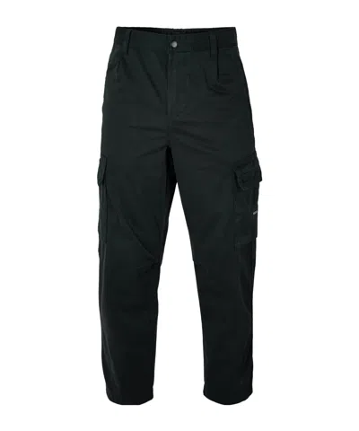 Hugo Boss Loosefit Cargo Trousers In Black