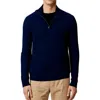 Hugo Boss Lorman Mens Zipper Wool Pullover Sweater