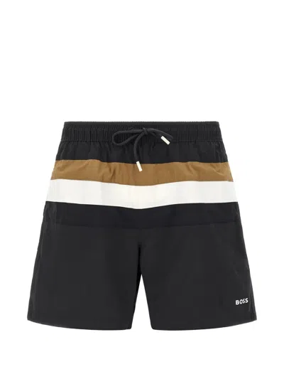 Hugo Boss Louis Swim Shorts In Multi