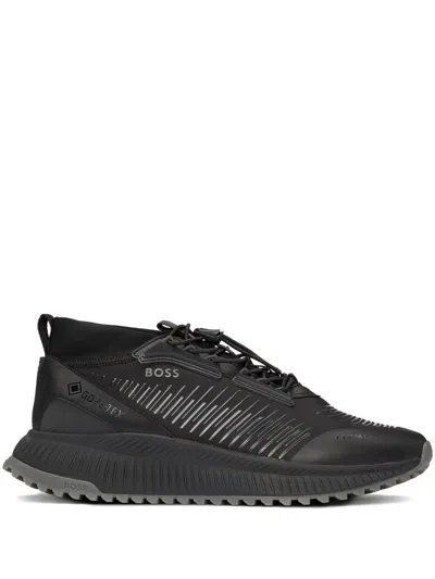 Hugo Boss Low-top Sneakers In Black