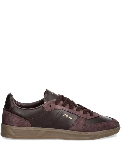 Hugo Boss Low-top Sneakers In Red