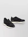 Hugo Boss Low-top Sneakers With Mesh And Suede