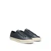 Hugo Boss Low-top Trainers In Grained Faux Leather