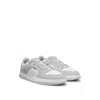 Hugo Boss Low-top Trainers With Faux Leather In Grey