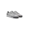 Hugo Boss Low-top Trainers With Suede And Faux Leather In Gray