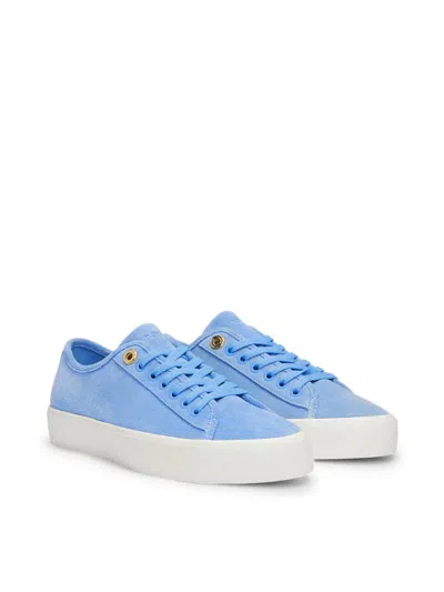 Hugo Boss Aiden Tennis Low-top Sneakers In Blue