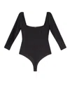 Hugo Boss Lurex Bodysuit In Black