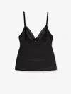 Hugo Boss Lurex Tank Top And Slip Set In Black