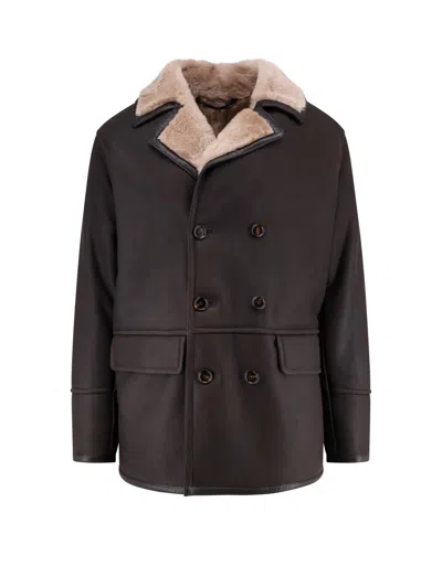 HUGO BOSS MABANO SHEARLING JACKET