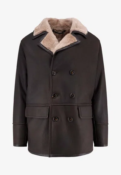 HUGO BOSS MABANO SHEARLING JACKET